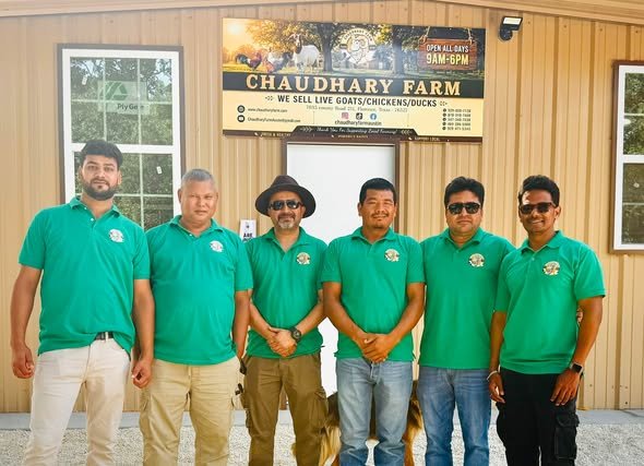 Chaudhary Farm Austin branch team
